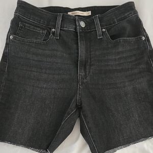 Levis High Rise Cut Off Shorts
